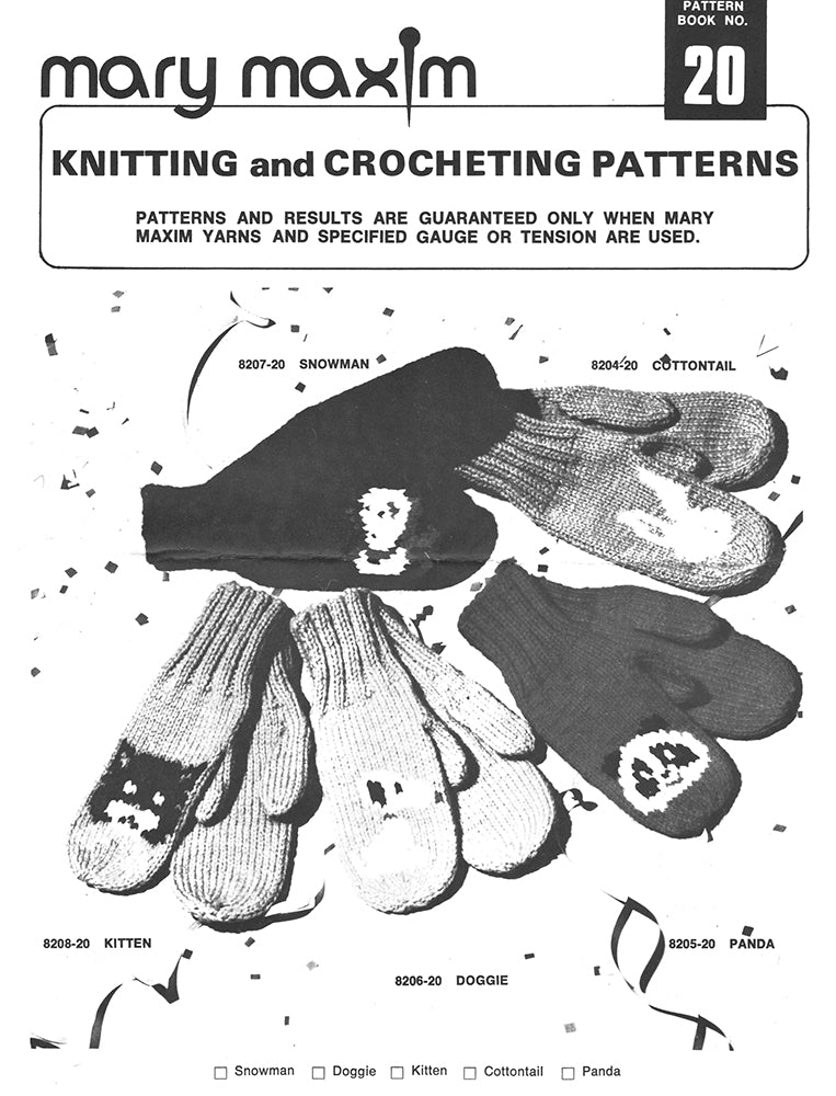 Knitting and Crocheting Pattern Booklet