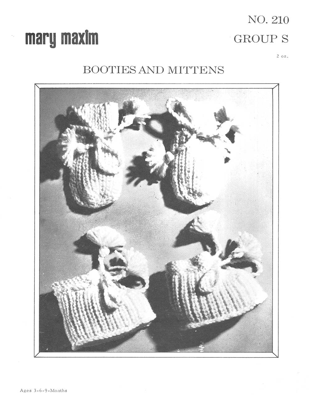 Booties And Mitts Pattern