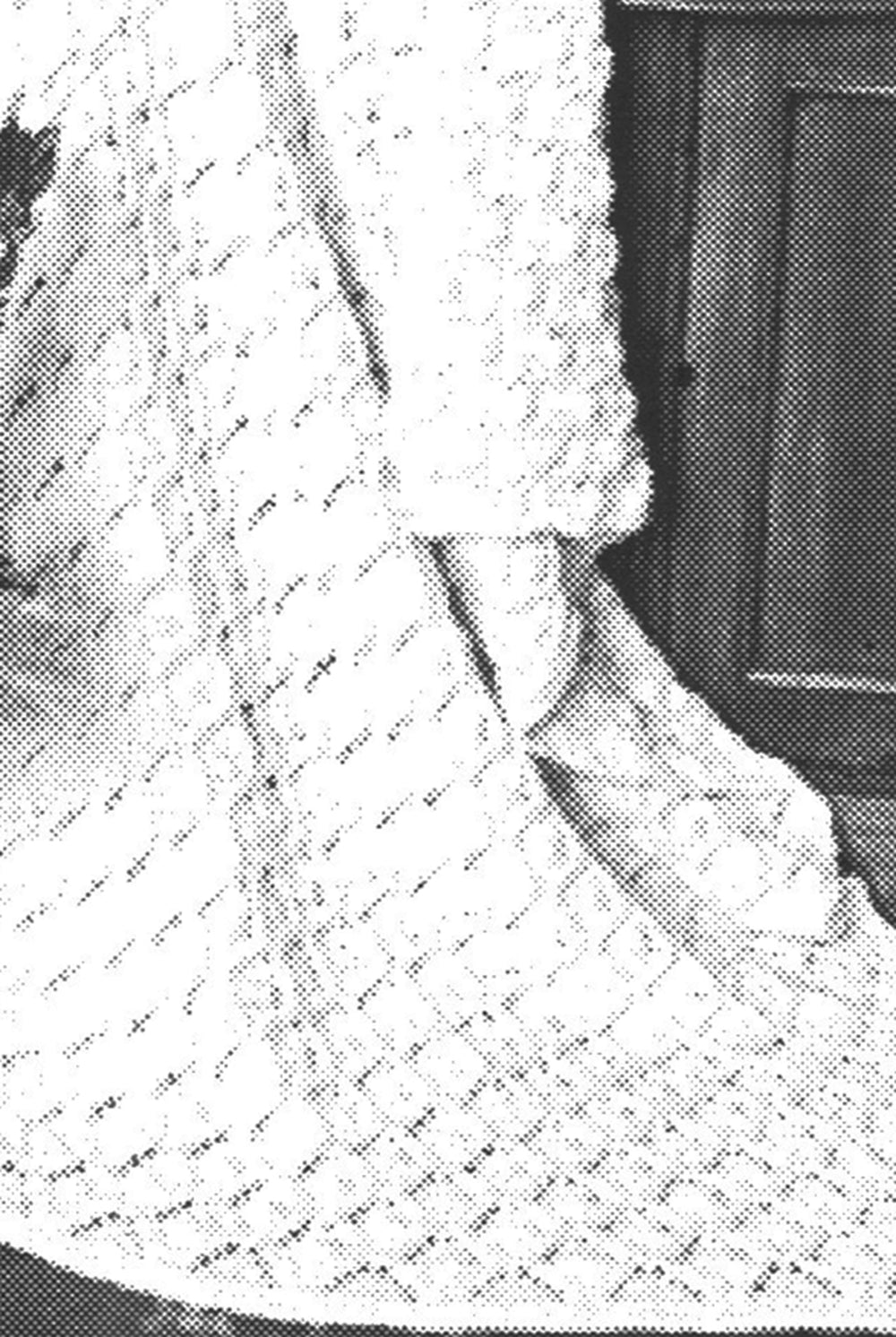 Wavy Cable Afghan Pattern