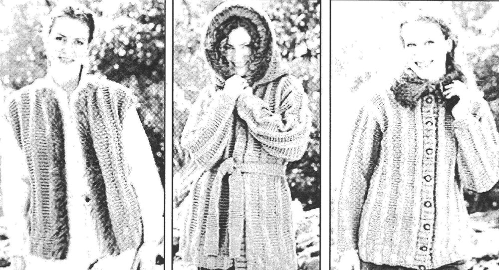 Textured Vest, Coat or Jacket Pattern