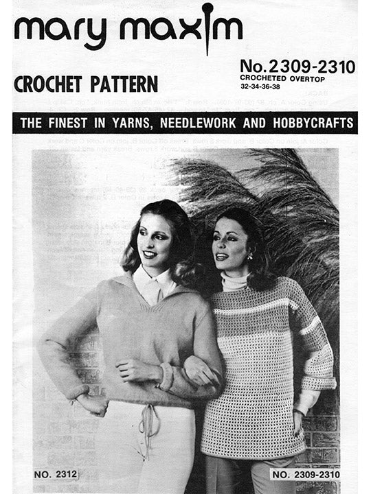 Crocheted Overtop Pattern