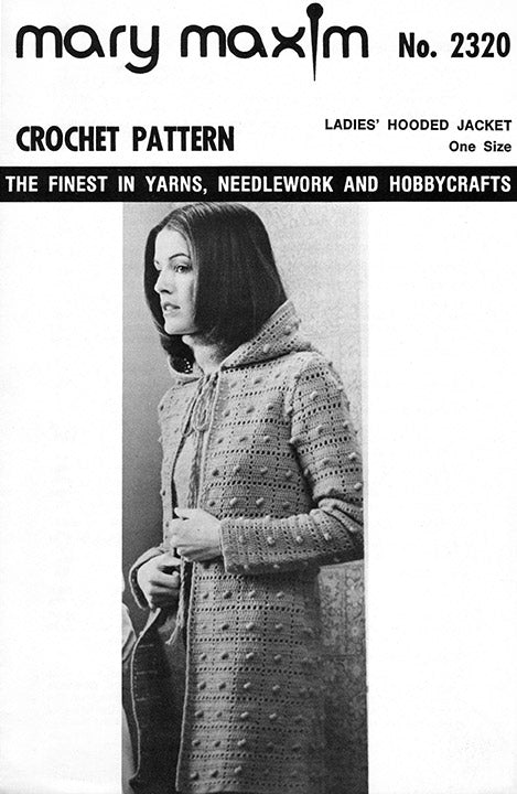 Ladies' Hooded Jacket Pattern