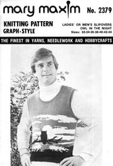 Owl in the Night Slipover Pattern