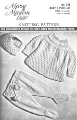 Modèle d'ensemble 3 pièces pour bébé