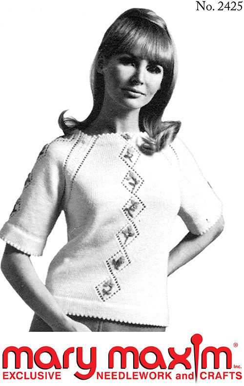 Diamond Delicacy Pullover Pattern