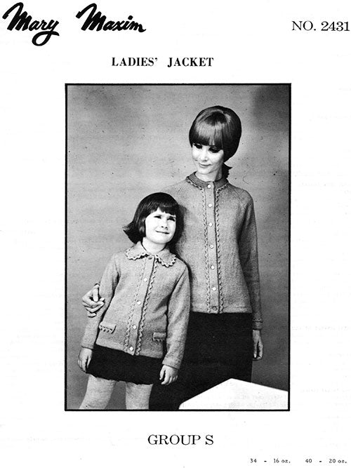 Ladies' Jacket Pattern