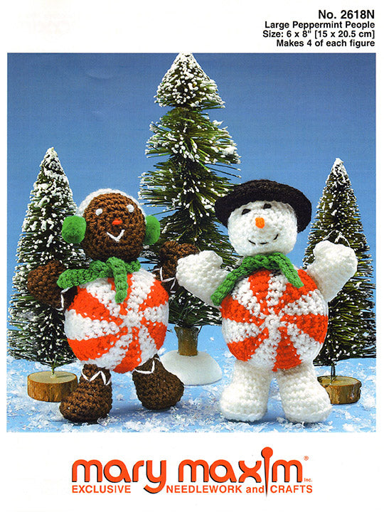 Large Peppermint People Pattern