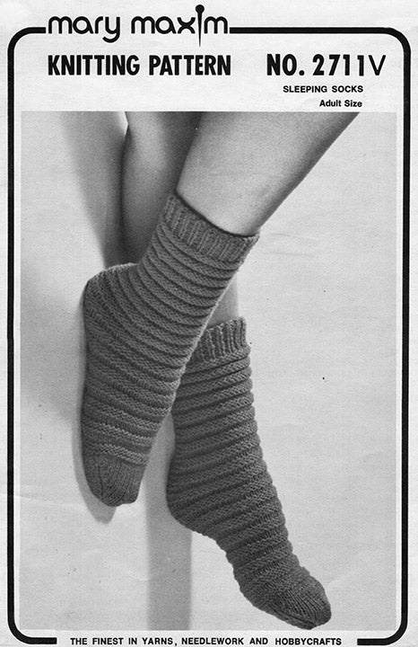 Modèle de chaussettes de couchage