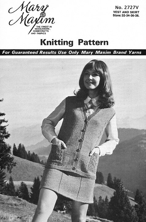 Vest and Skirt Pattern