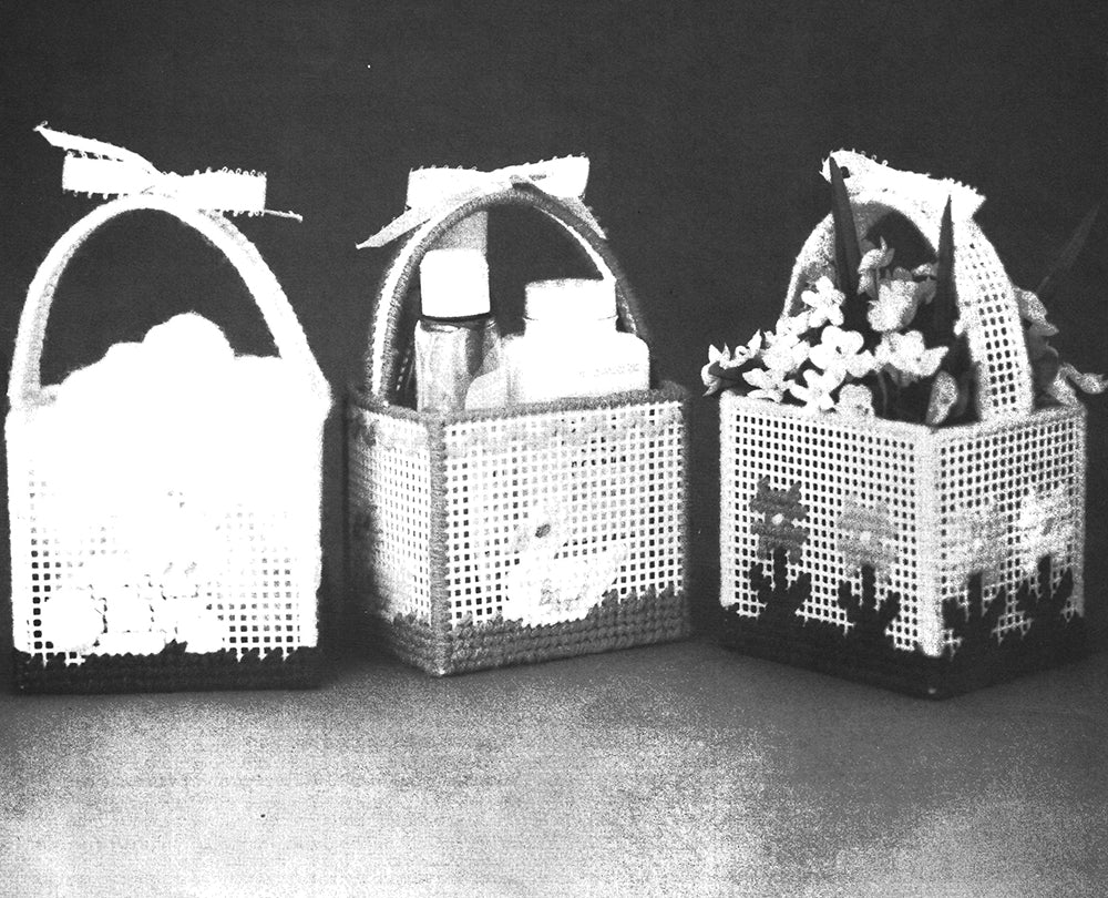 Needlepoint Baskets Pattern