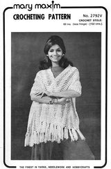 Modèle d'étole au crochet