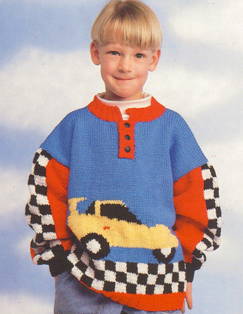 The Need For Speed Pullover Pattern