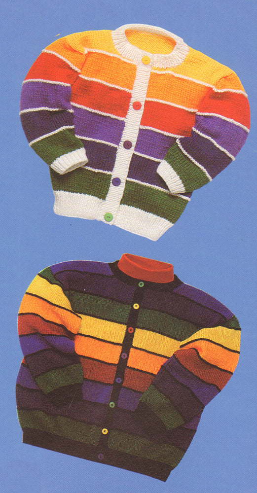 Striped Cardigan Pattern