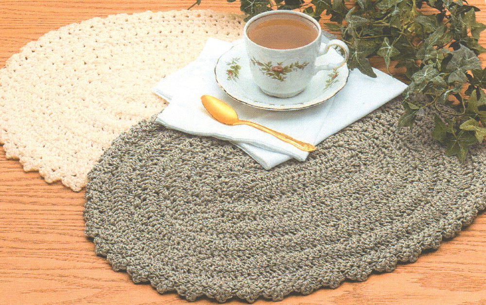 Oval Placemats Pattern