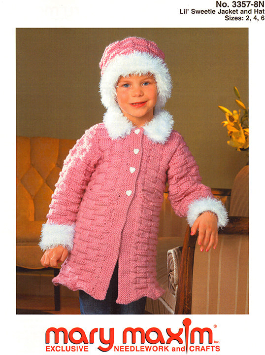 Lil' Sweetie Jacket and Hat Pattern
