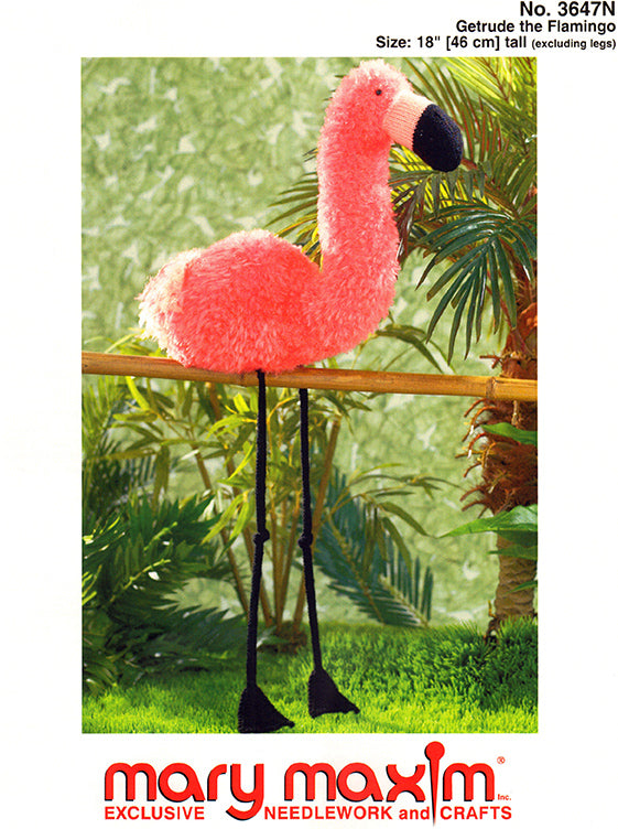 Free Getrude the Flamingo Pattern