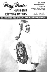 Men's or Ladies' Lion Cardigan Pattern
