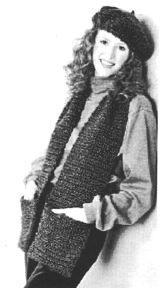 Crochet Scarf And Beret Set Pattern