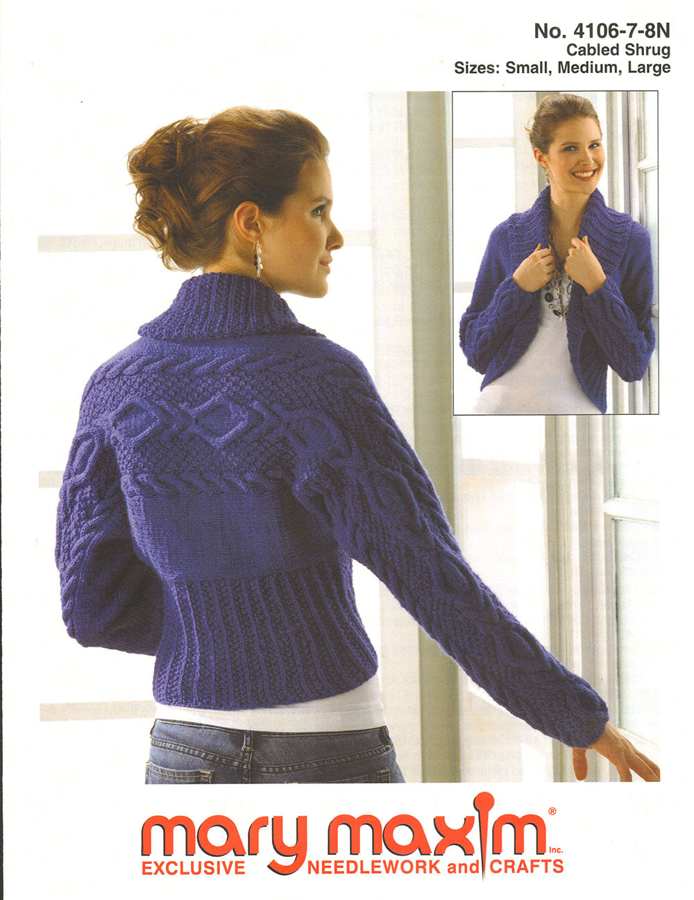 Cabled Shrug Pattern