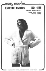 Ladies' Wrap Jacket Pattern