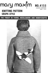 Kiddies' Airplane Cardigan Pattern