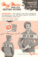 Northern Stars Cardigan and Toque Pattern