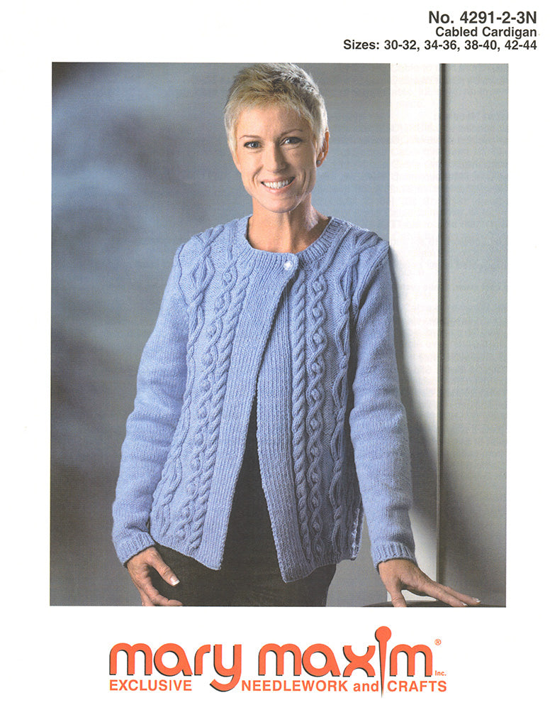 Cabled Cardigan Pattern