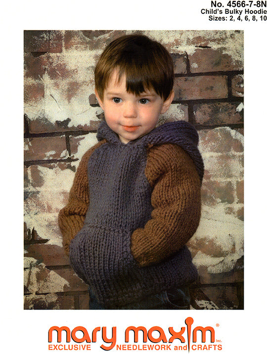 Child's Bulky Hoodie Pattern
