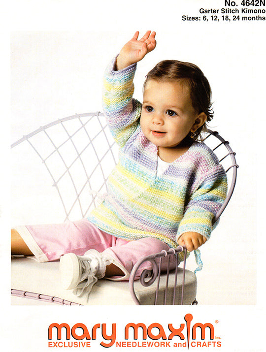 Patron de kimono au point mousse