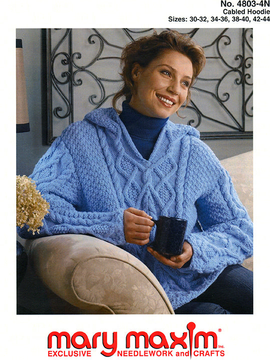 Cabled Hoodie Pattern