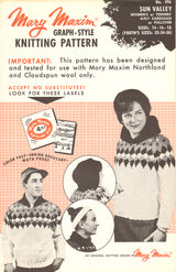 Sun Valley Ladies' or Youth Cardigan Pattern