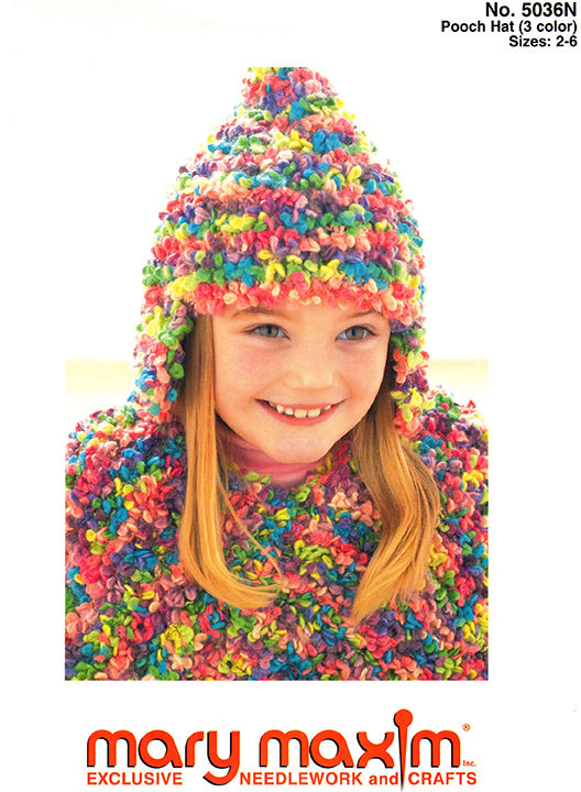 Free Pooch Hat 3 Colour Pattern
