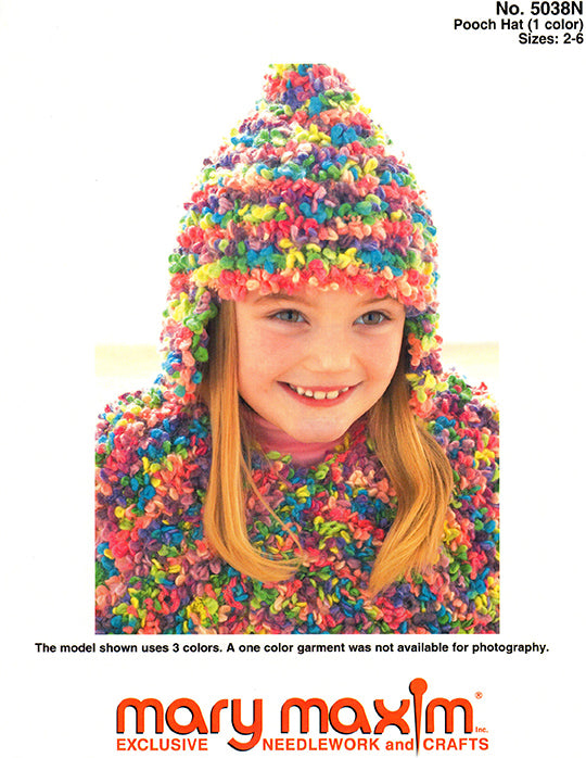 Free Pooch Hat 1 Colour Pattern