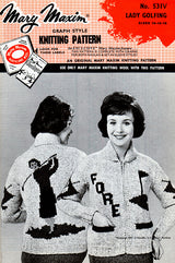 Lady Golfing Cardigan Pattern