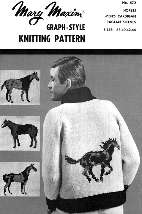 Horses Cardigan Pattern