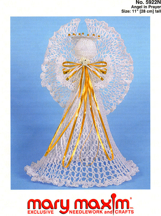 Ange dans le modèle de prière