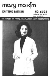 Patron de veste ceinturée pour femme