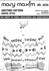 Men's or Ladies' Cardigan Pattern