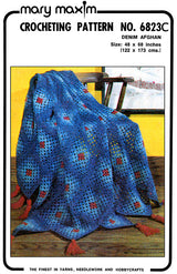 Modèle afghan en denim
