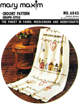 Sampler Americana Afghan Pattern