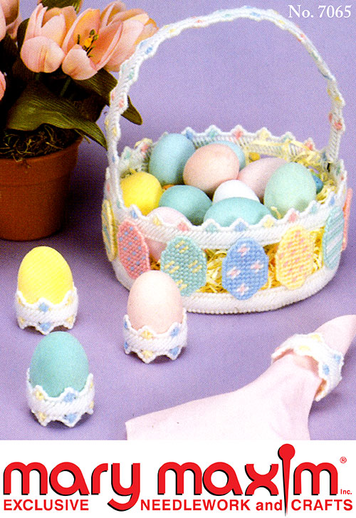 Egg Basket and Egg Cups Pattern