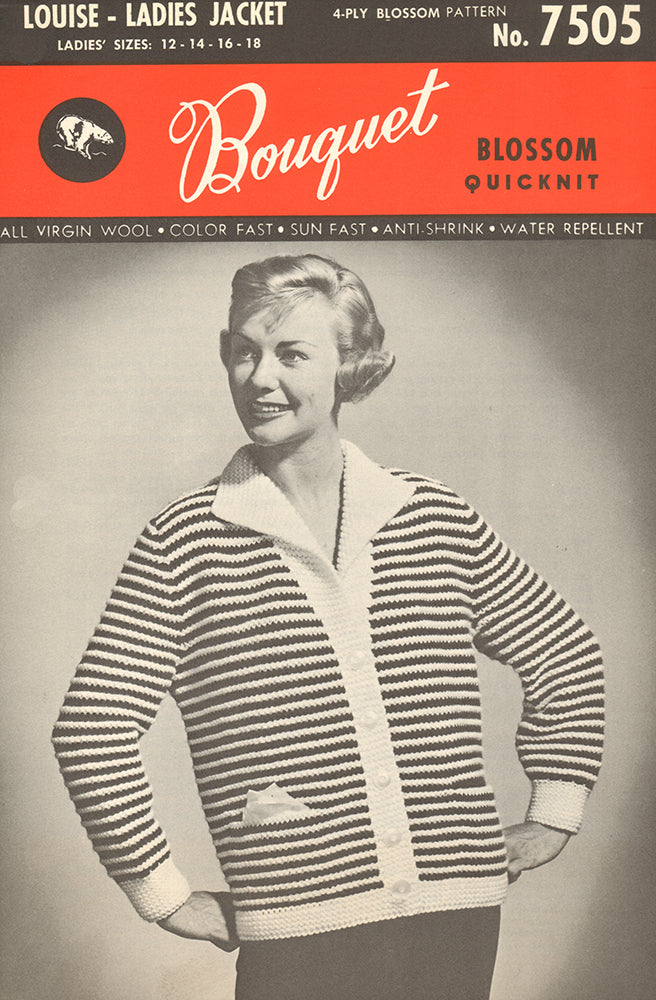 Louise Ladies Jacket Pattern