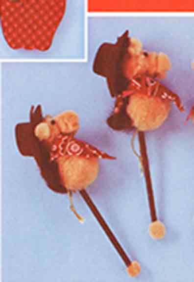 Pompon Hobby Horses Pattern