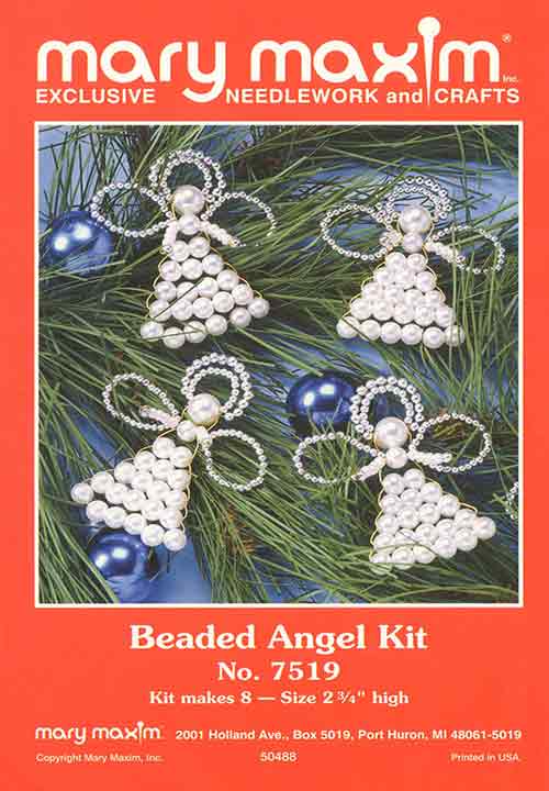 Beaded Angel Ornaments Pattern