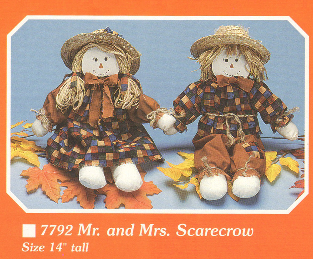 Mr & Mrs Scarecrow Pattern