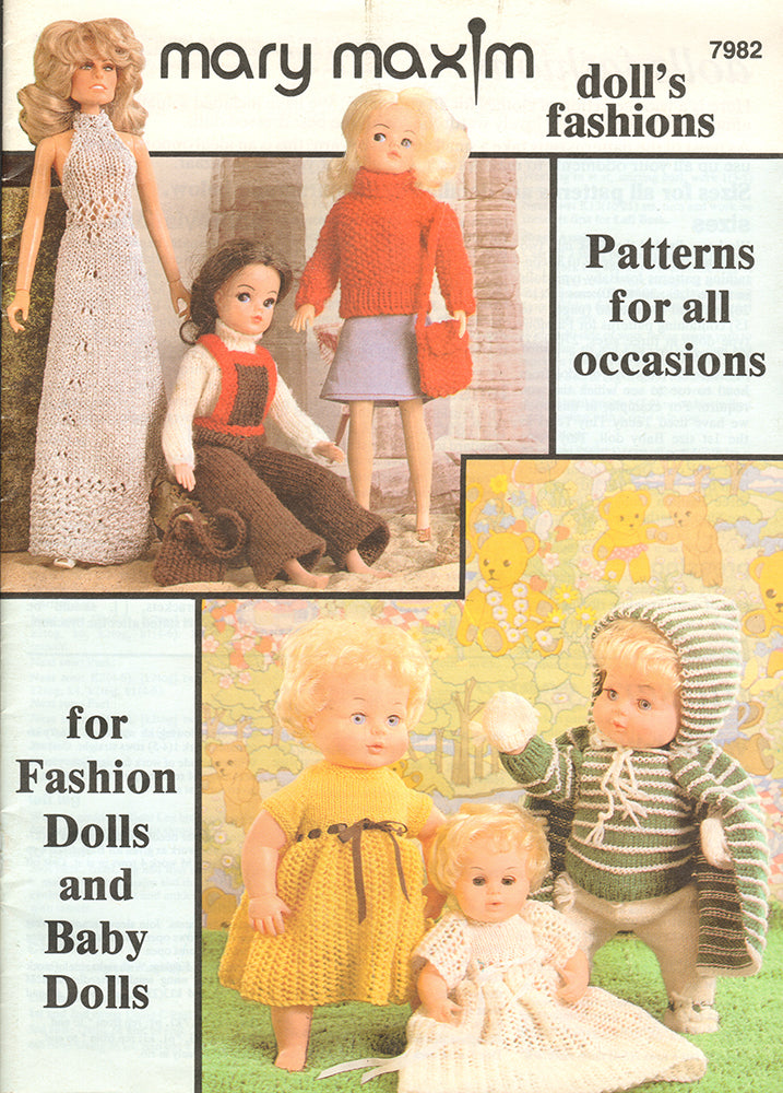 Livre de modèles de mode pour poupée