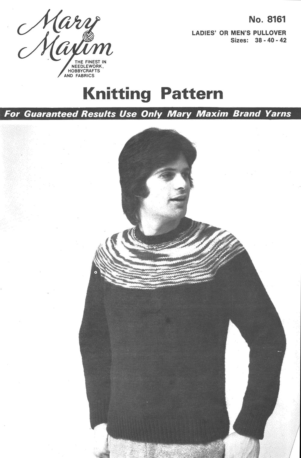 Ladies' Or Men's Pullover Pattern