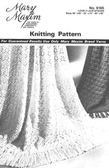 Joli motif afghan en dentelle