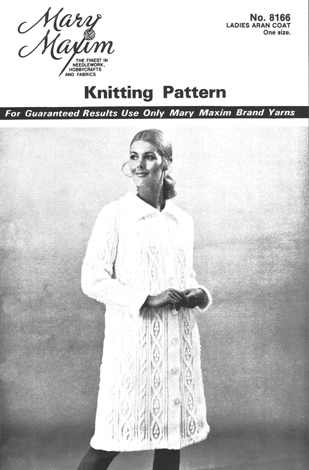 Ladies' Aran Isle Coat Pattern