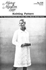 Ladies' Aran Isle Coat Pattern